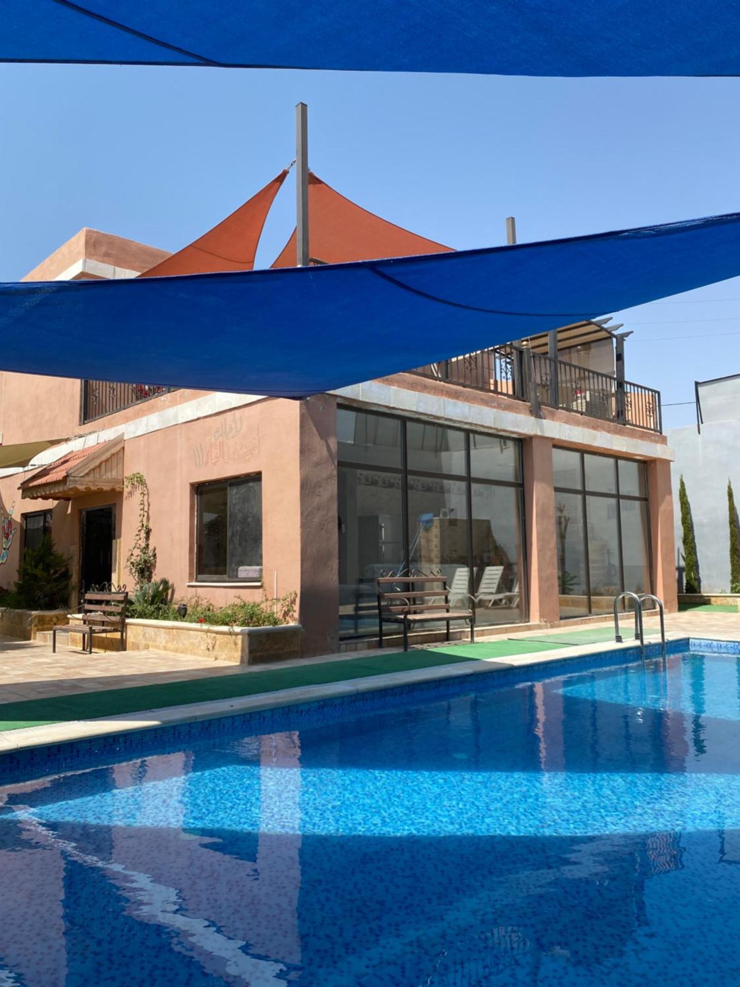 Jar Alqamar Chalet -شاليه جار القمر Jarash Eksteriør bilde
